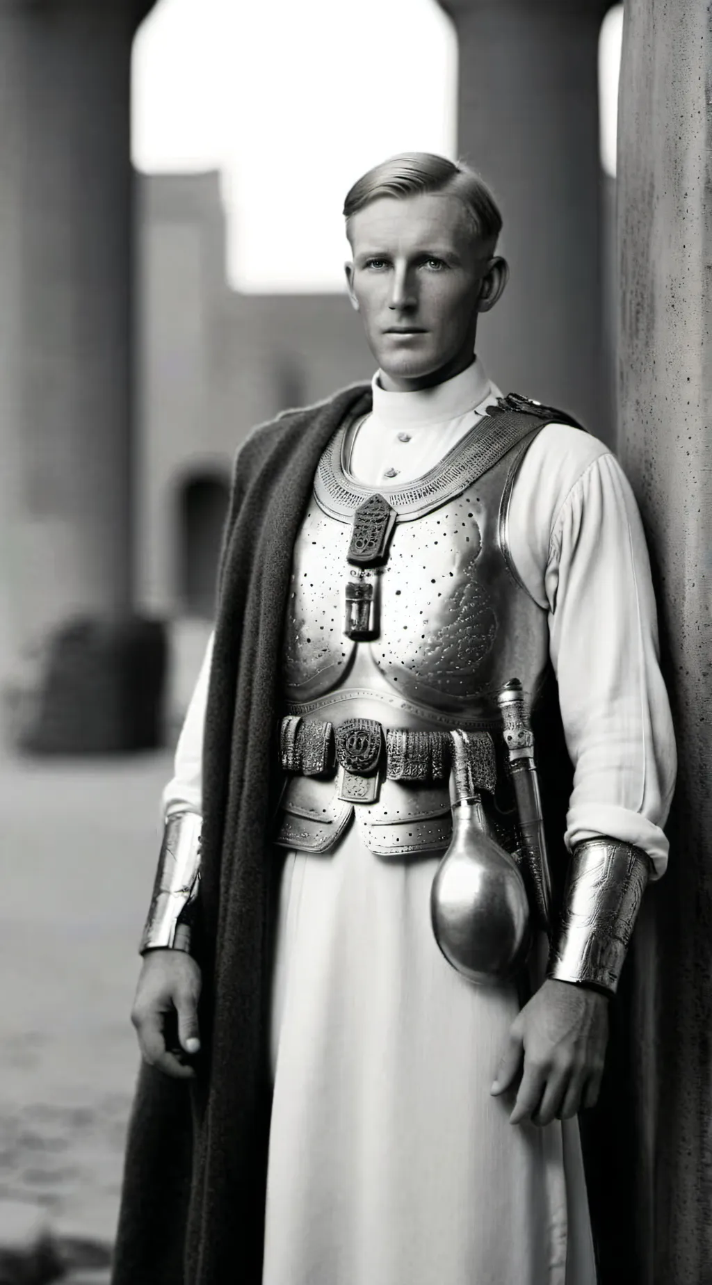 ai character: T.E Lawrence  background