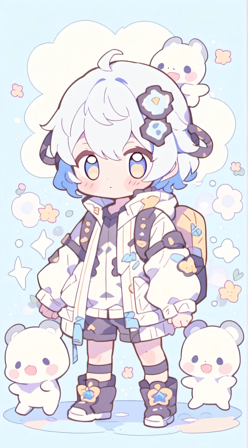 ai character: jjk background