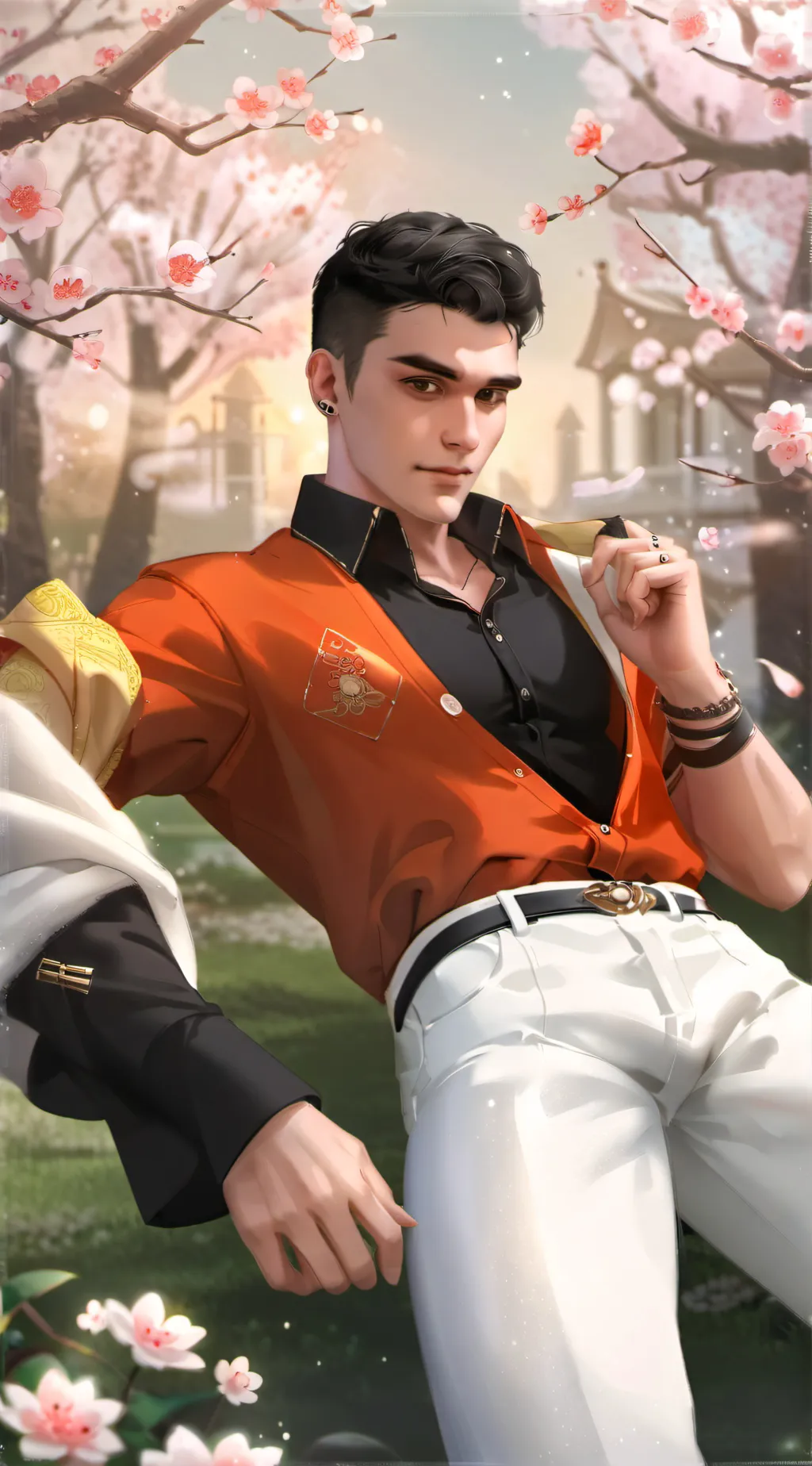 ai character: Philip Hamilton  background