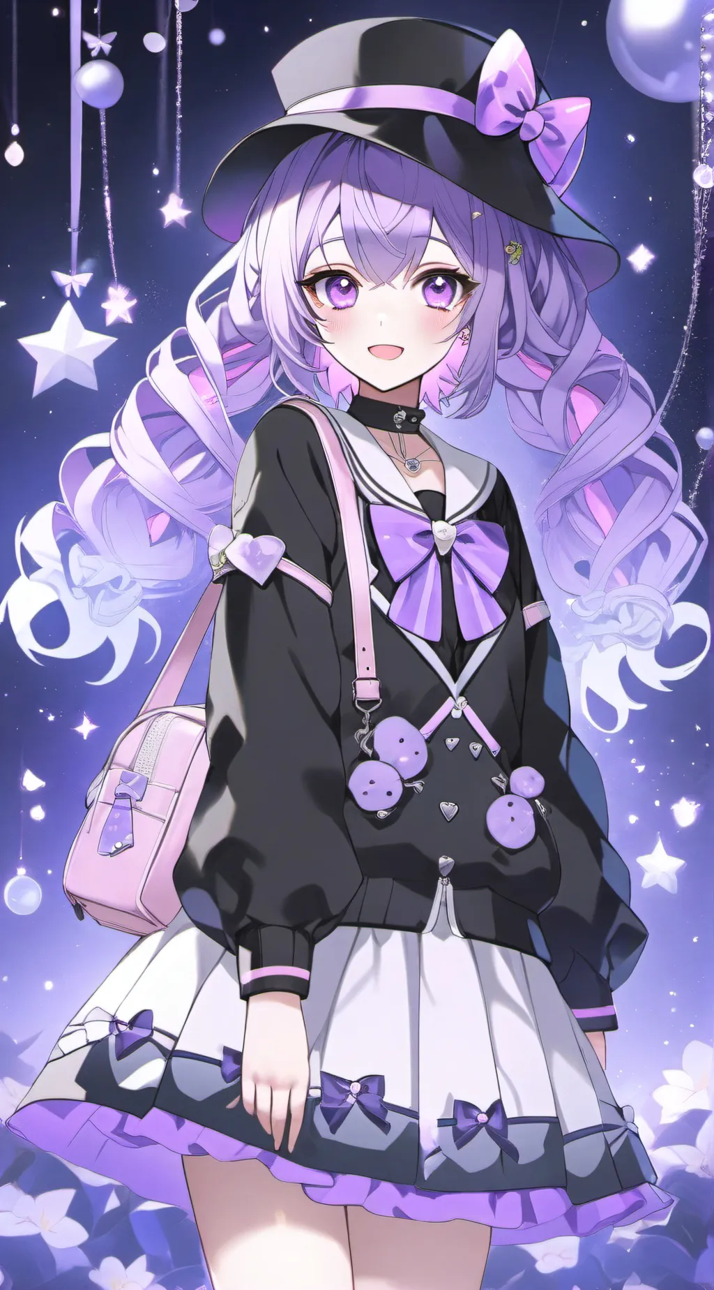 ai character: L e l e. background