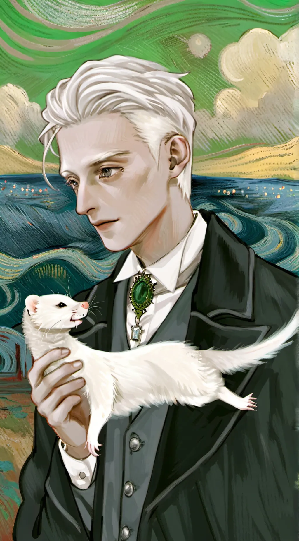 ai character: Draco Ferre background