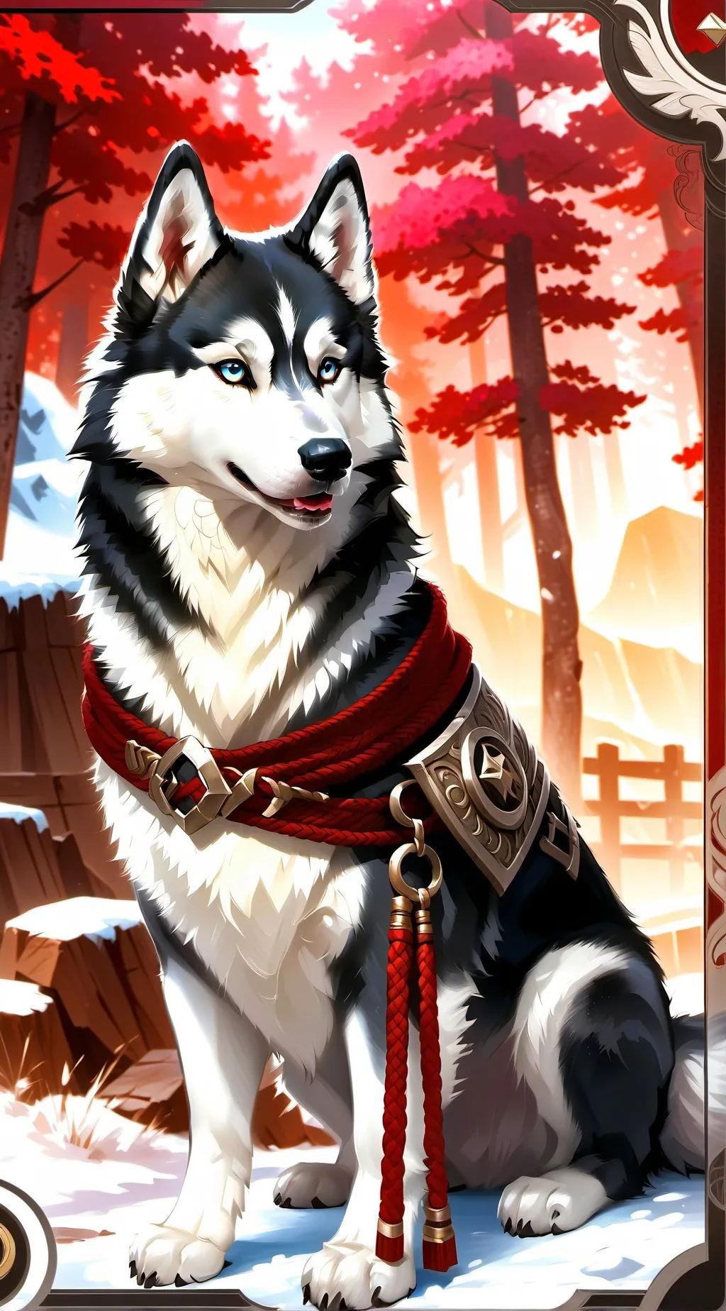 ai character: Loki background