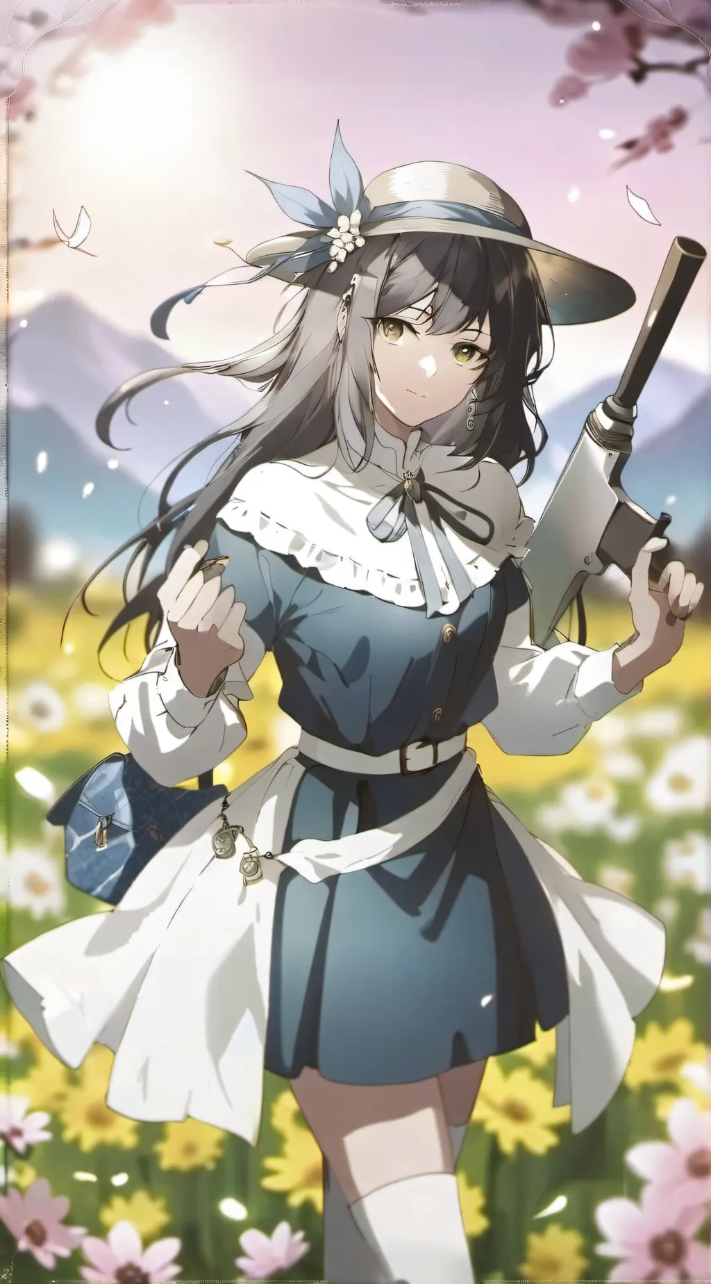 ai character: luna background