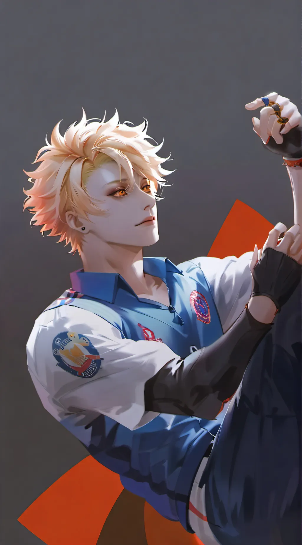 ai character: bakugo  background