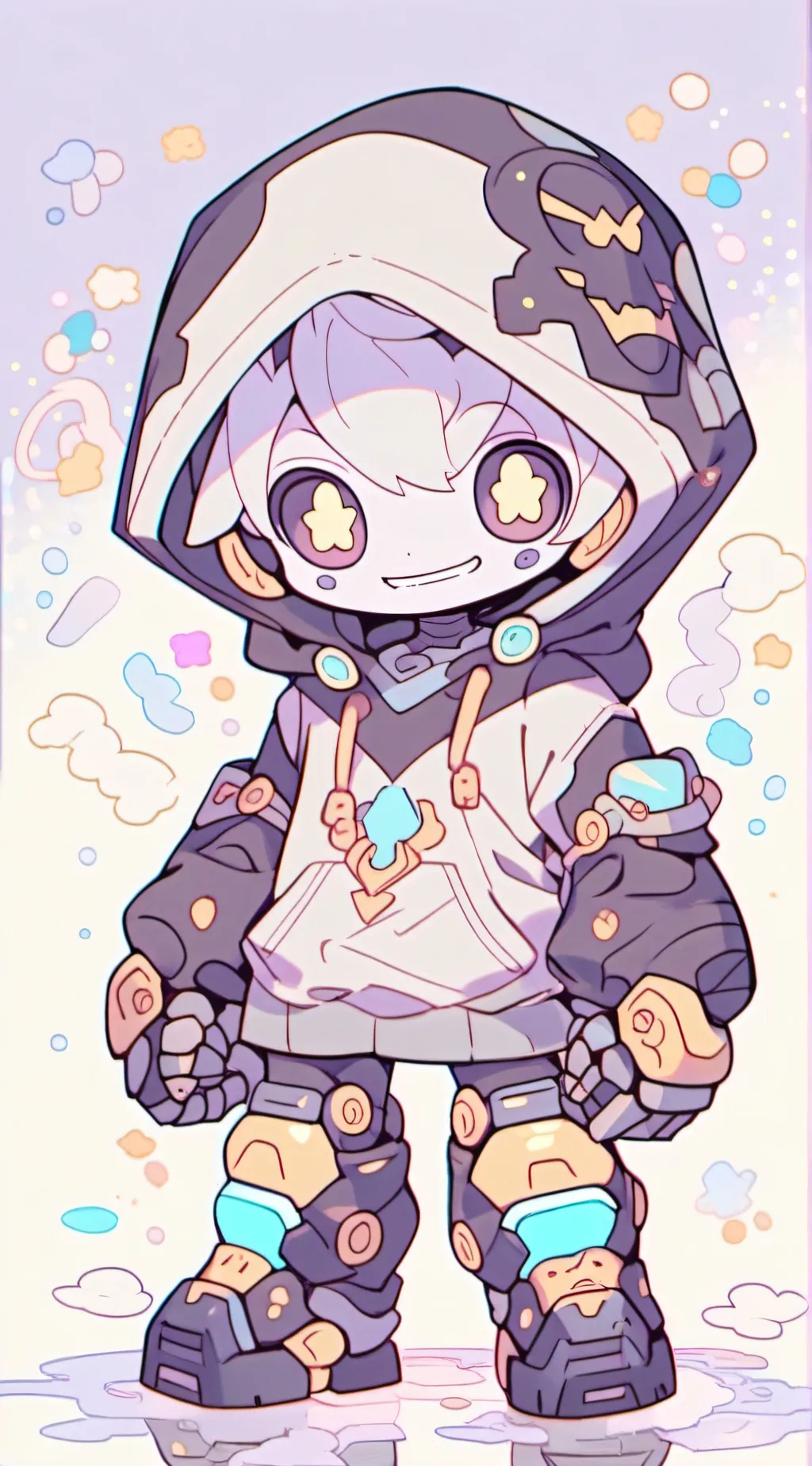 ai character: stitch wraith background