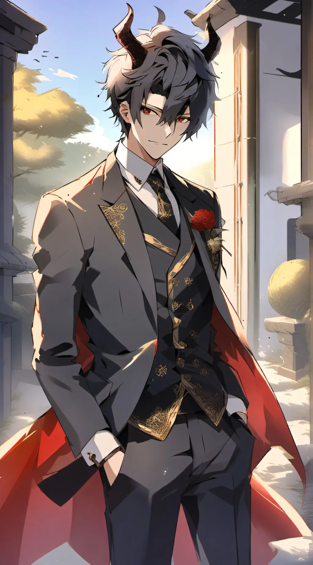 ai character: Jaxon♡ background