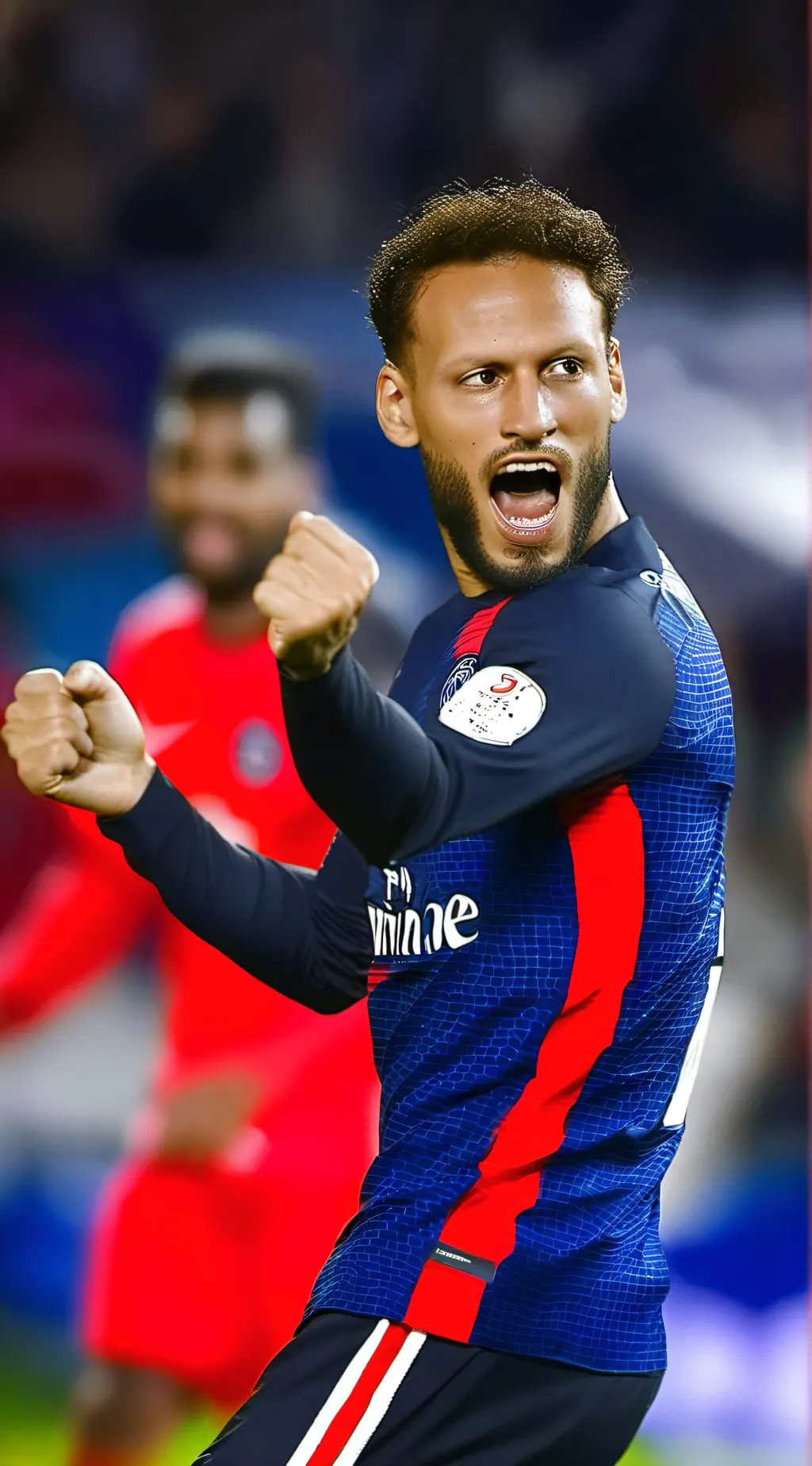 ai character: Neymar jr background