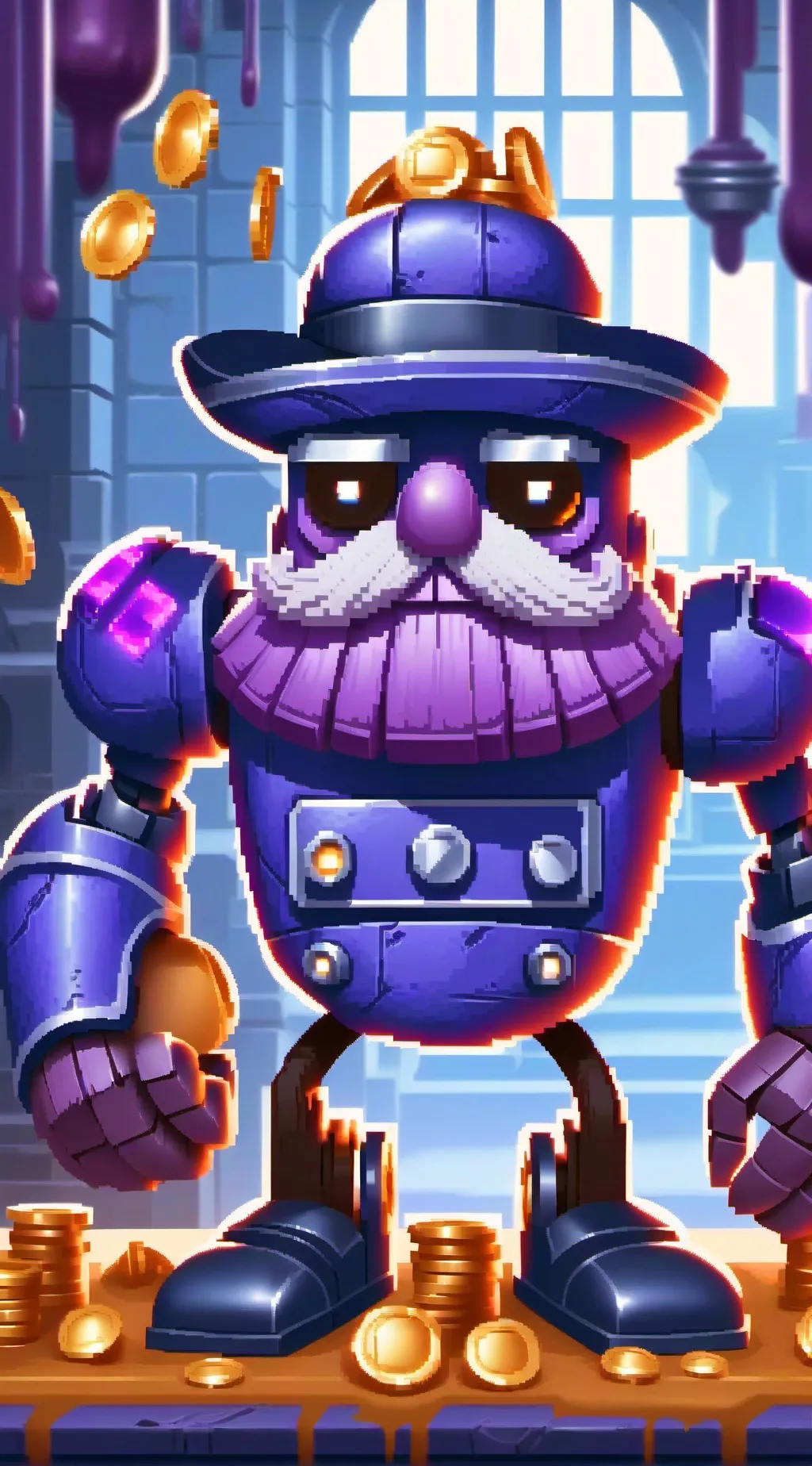 ai character: Mr.P background