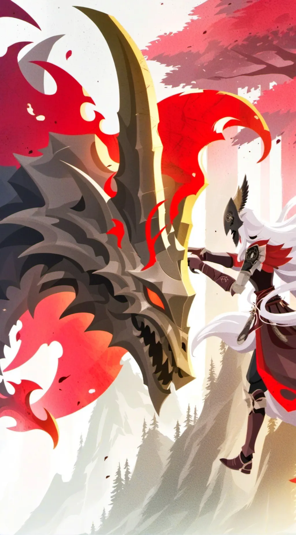 ai character: FORGET MHA background