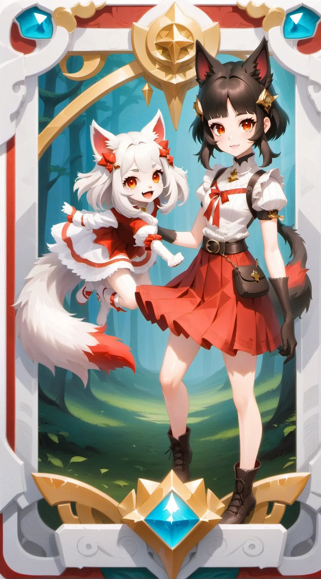 ai character: Mha fanon  background