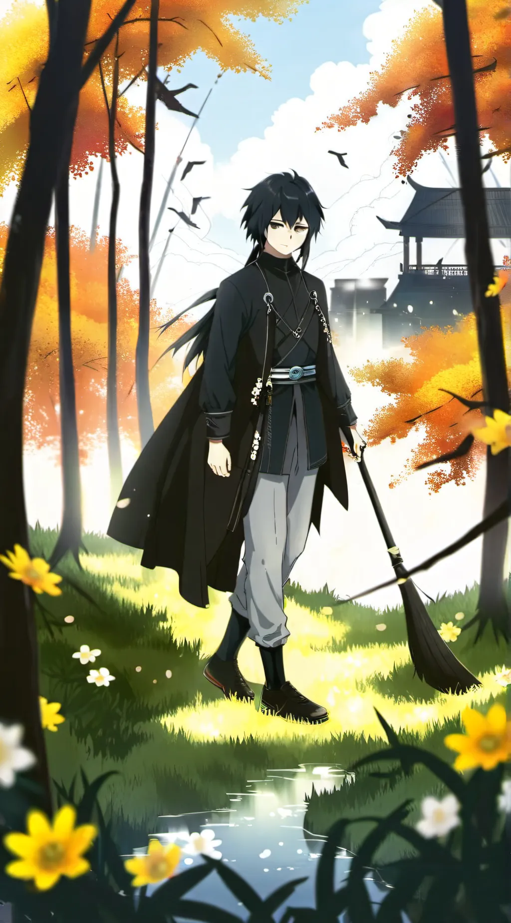 ai character: Giyuu background