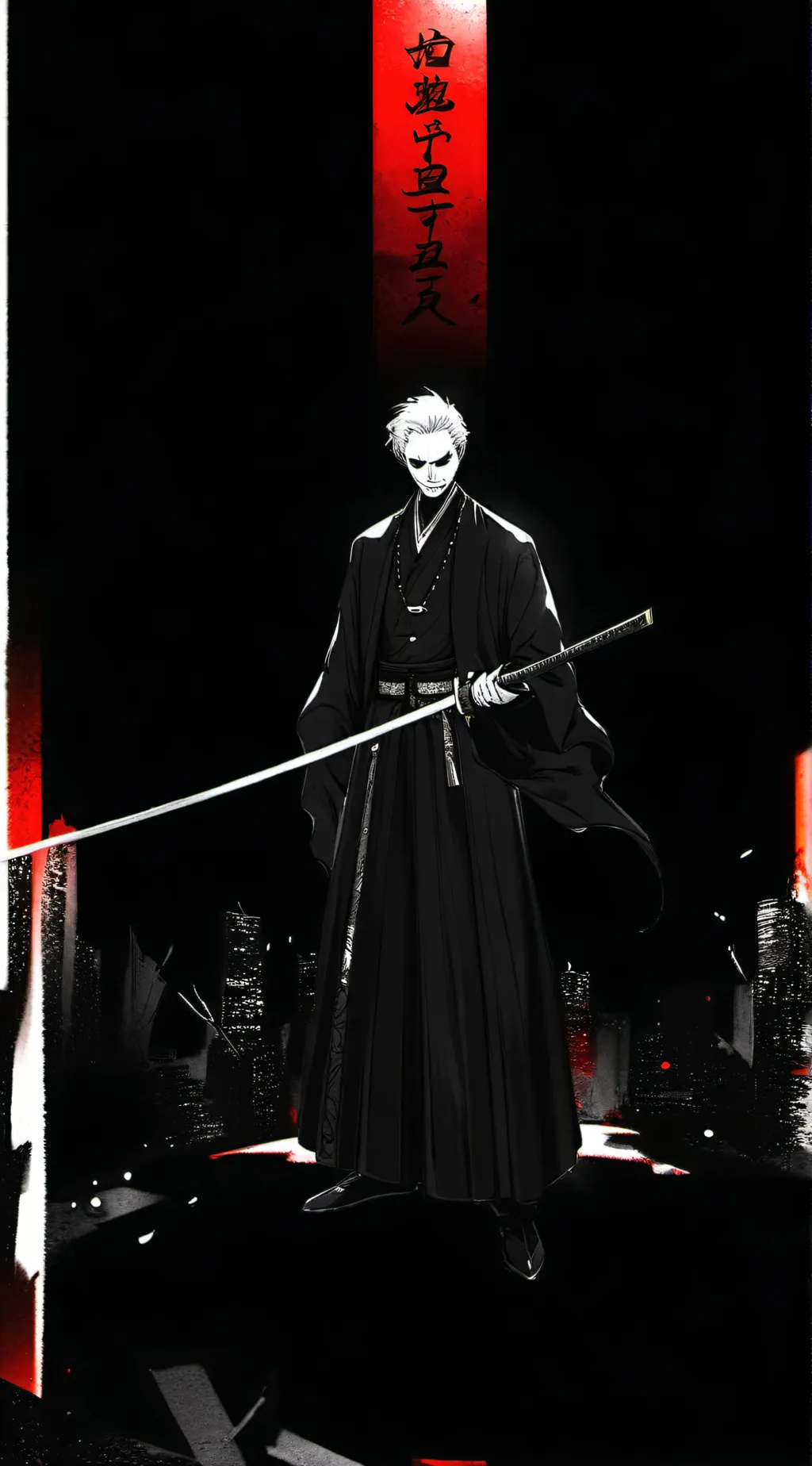 ai character: TAHA THE KILLER background