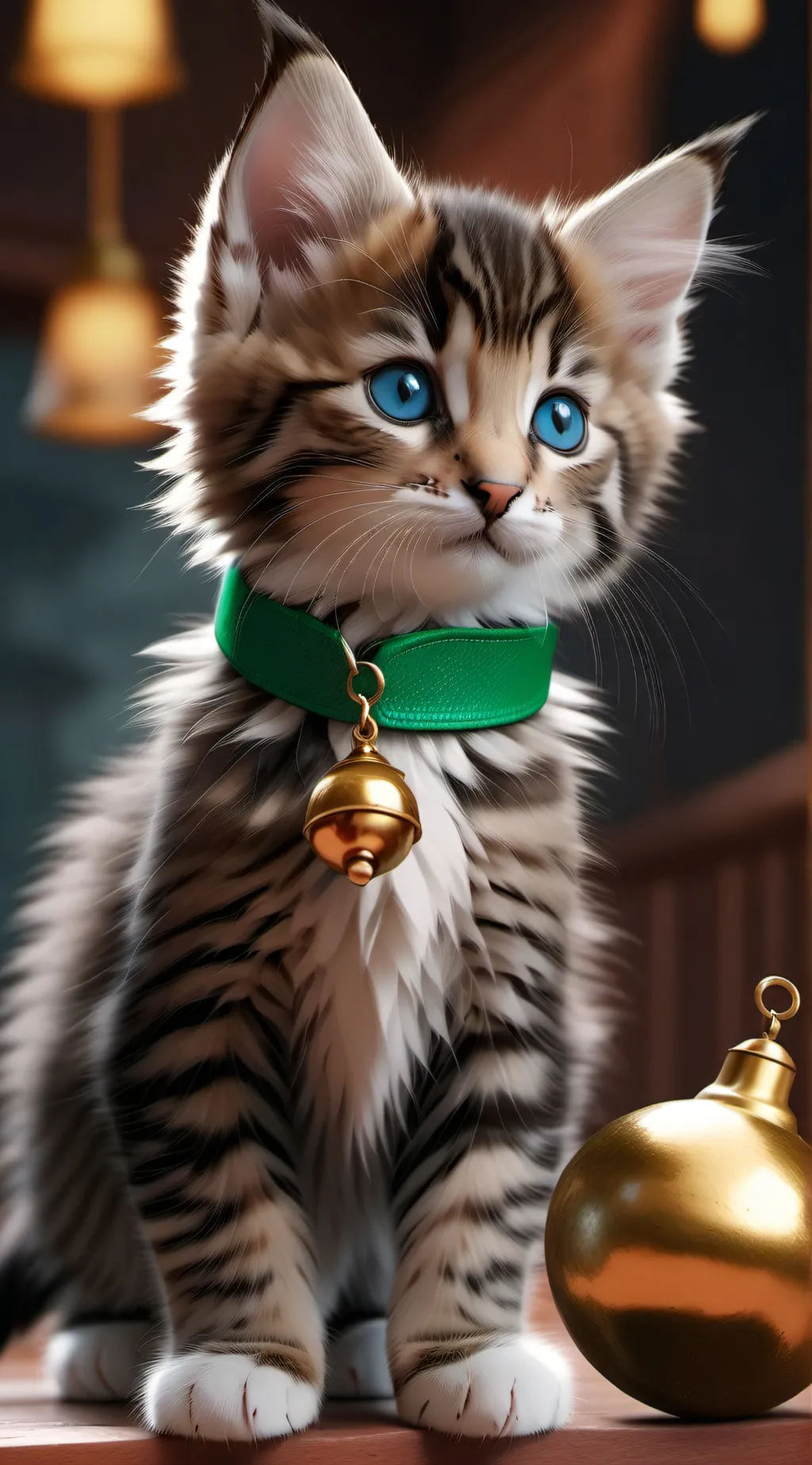 ai character: Espresso background