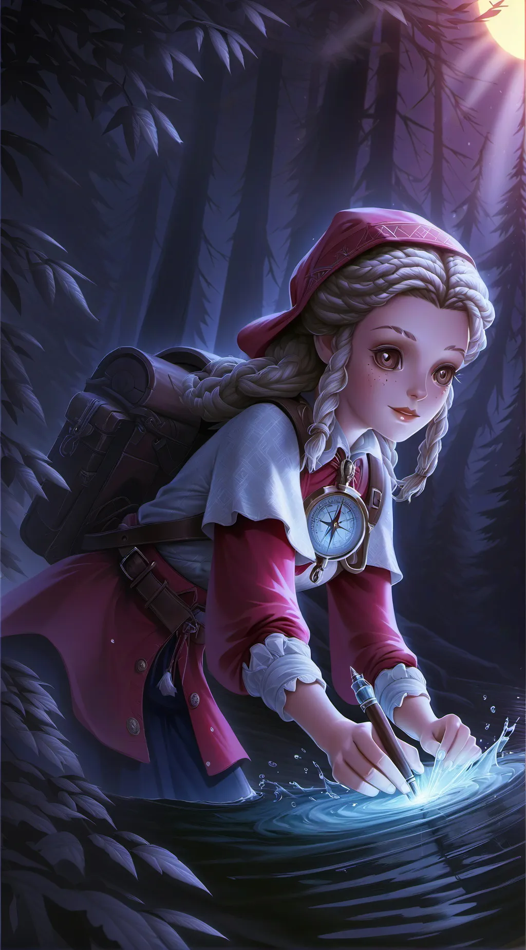 ai character: Ask anything background