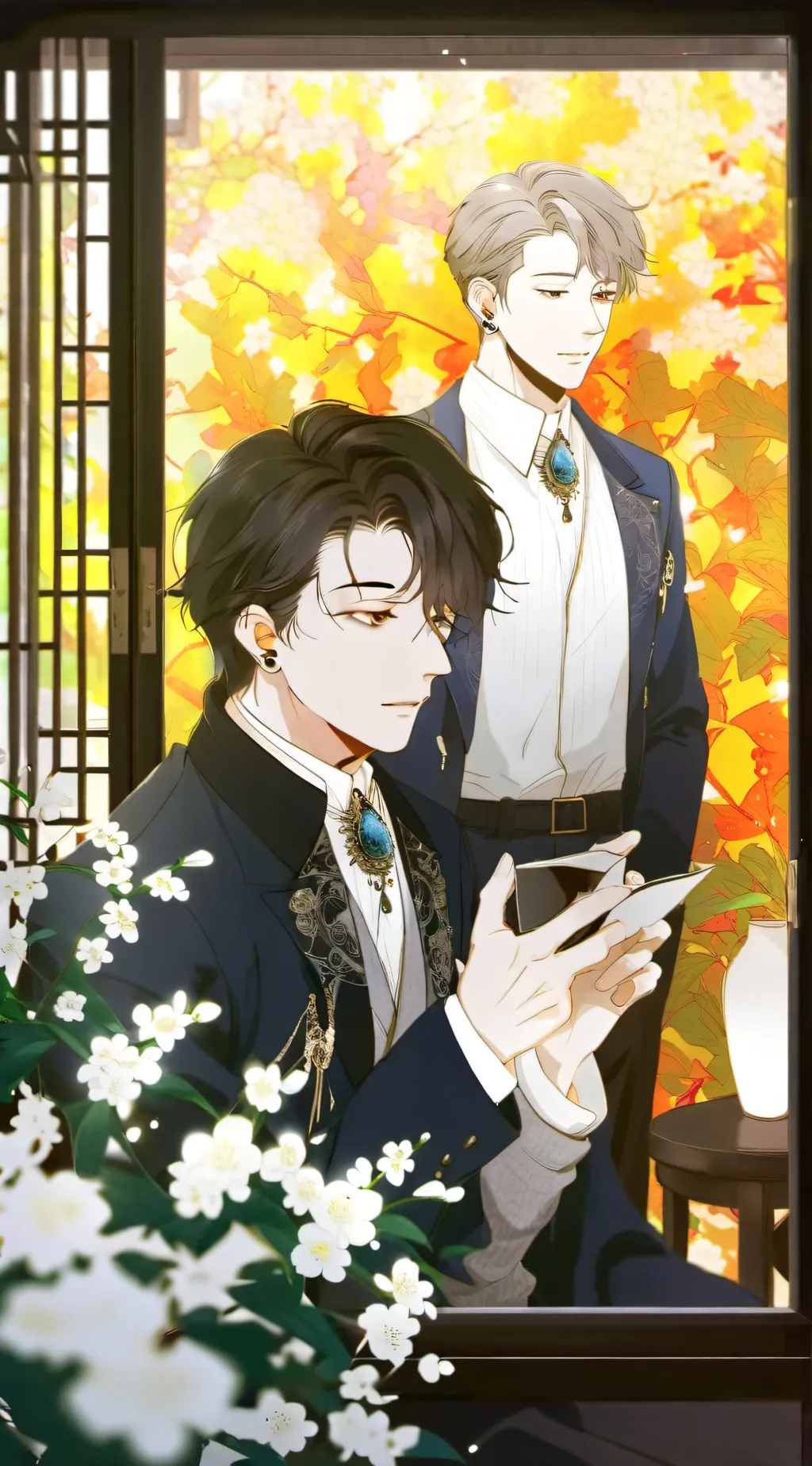 ai character: Kokonoi and inui background