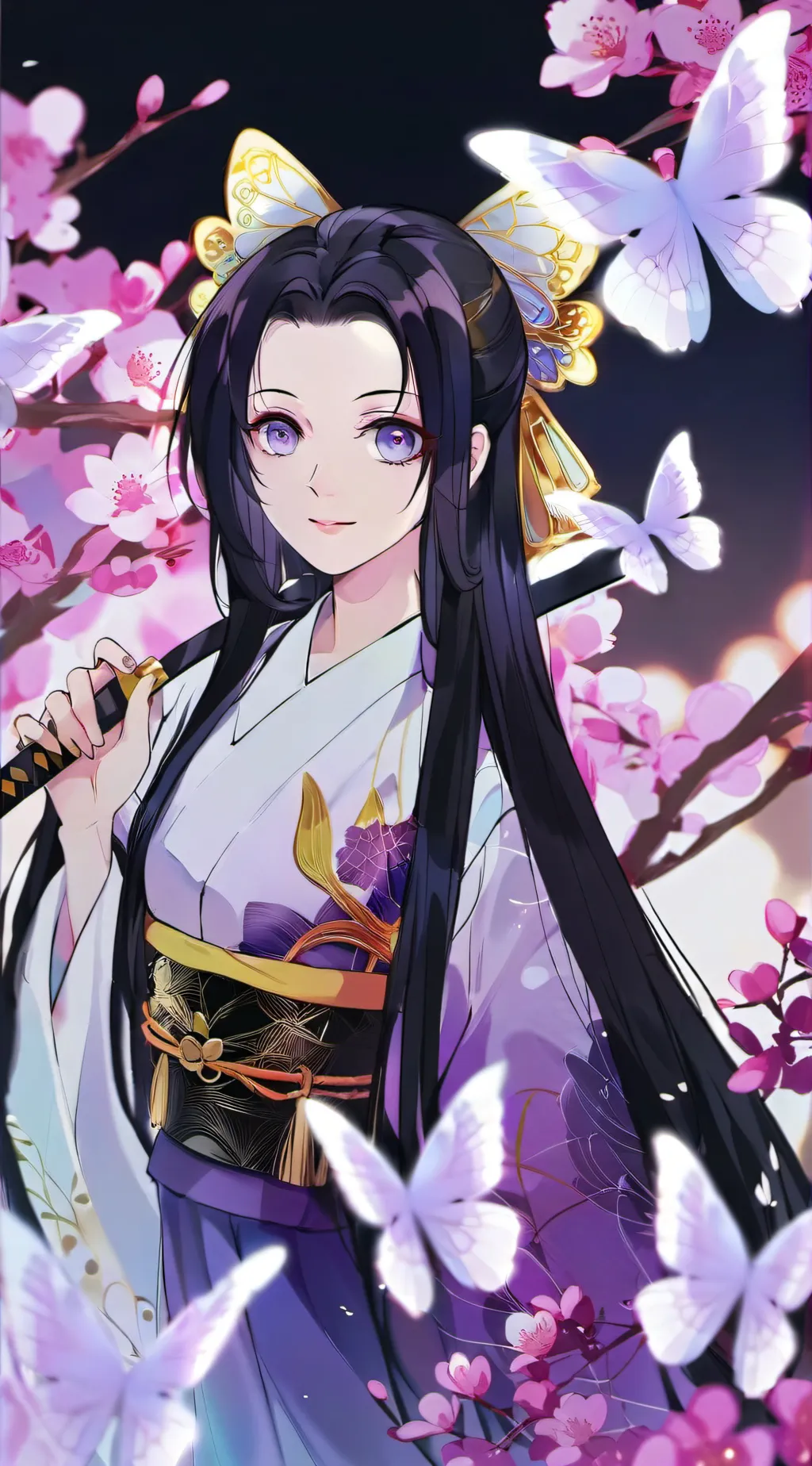 ai character: Demon Slayer background