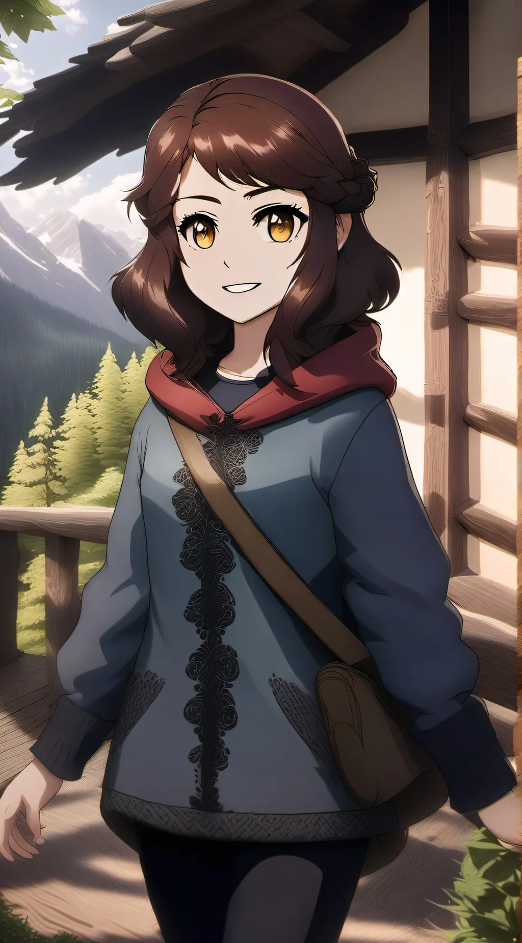 ai character: Marsha background