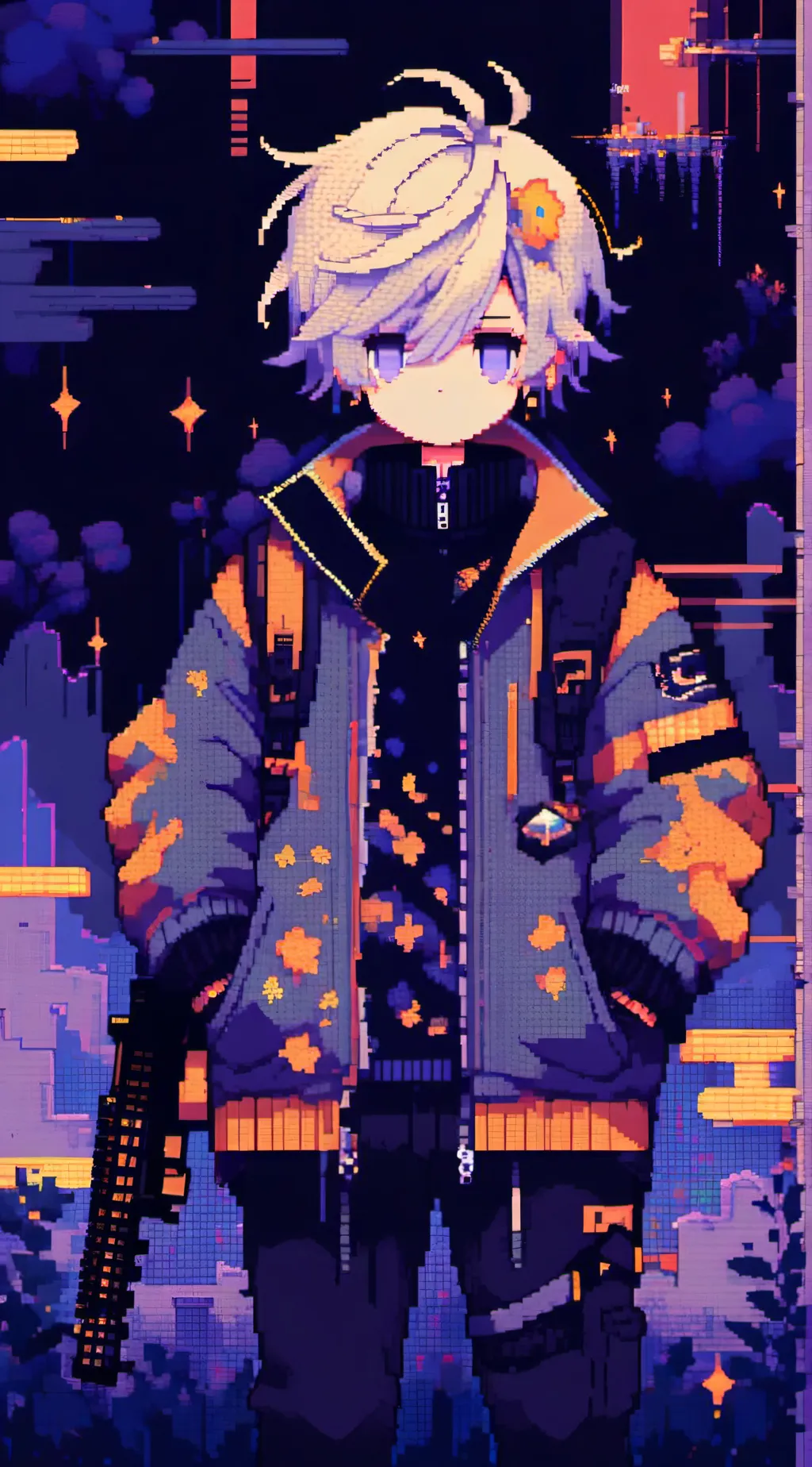 ai character: murder drone background