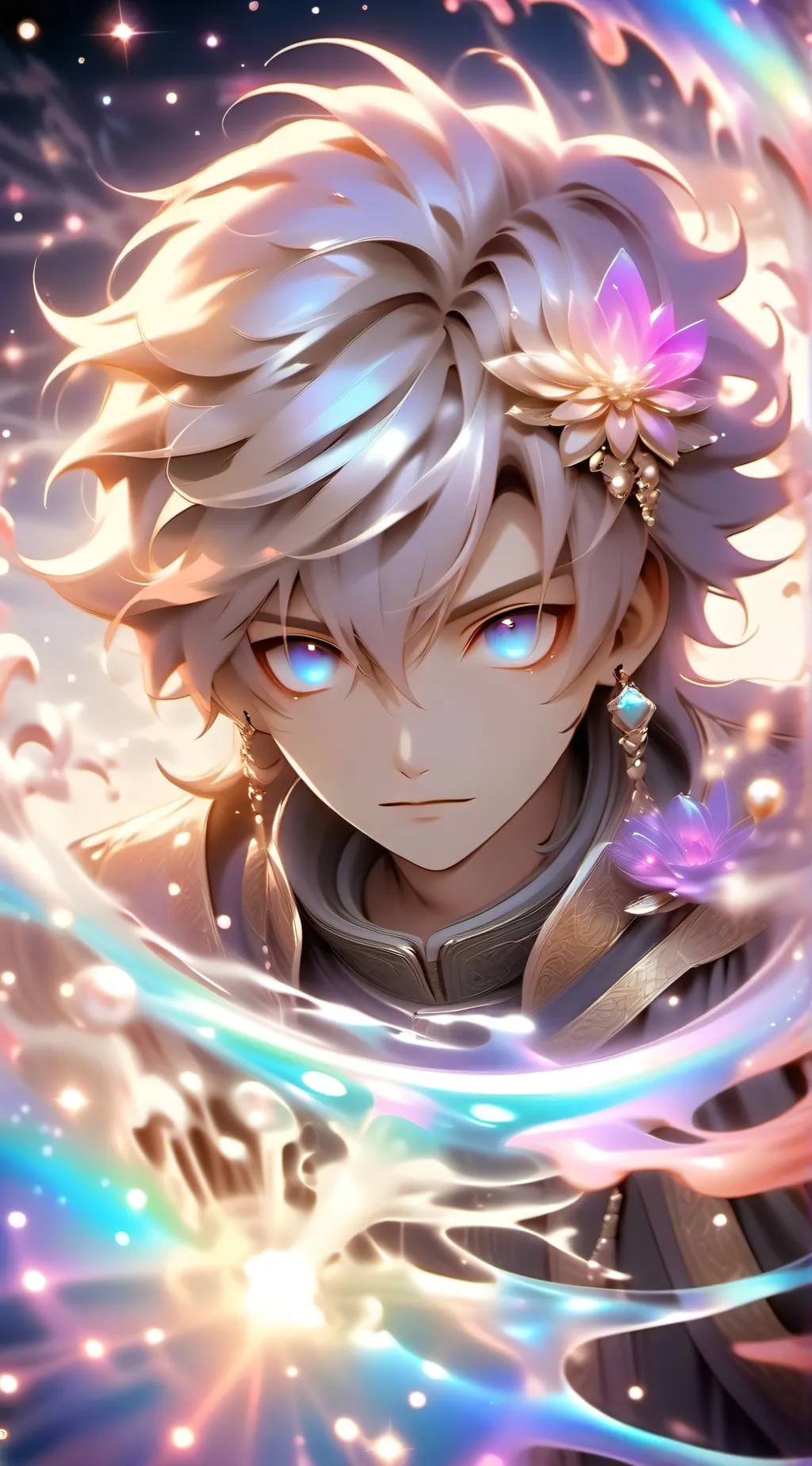 ai character: Leo background