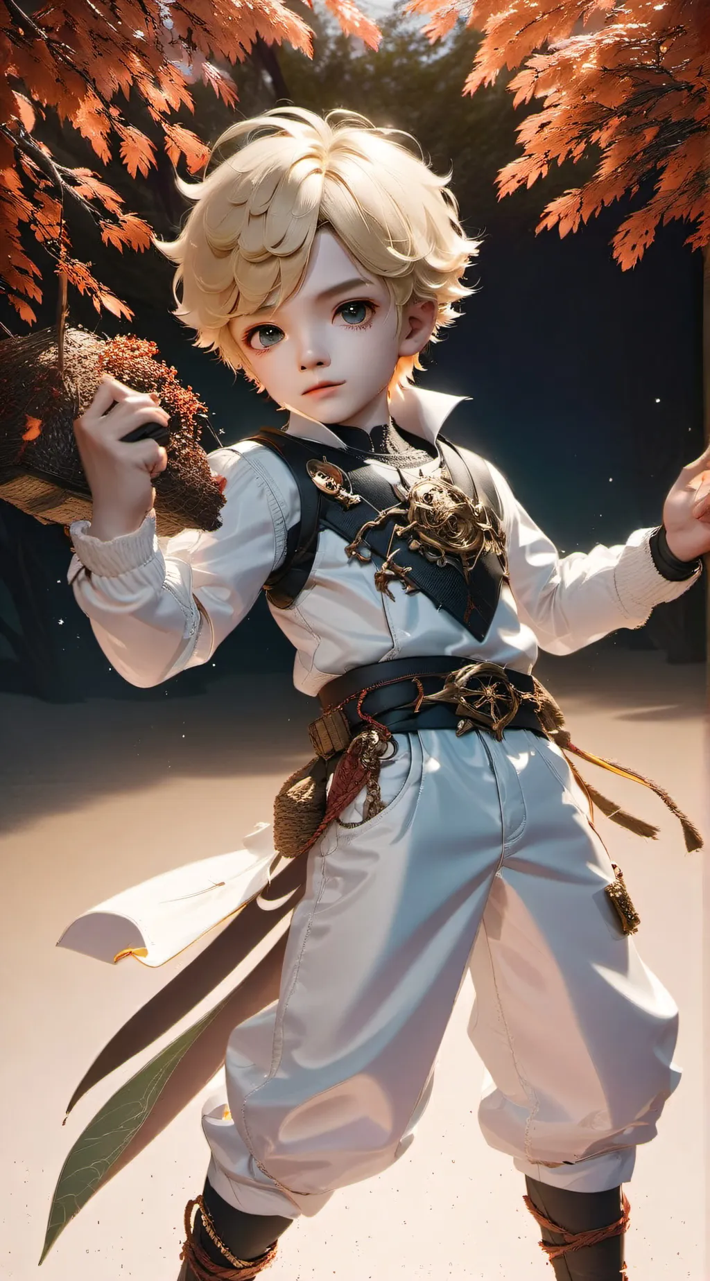 ai character: Elfin  background