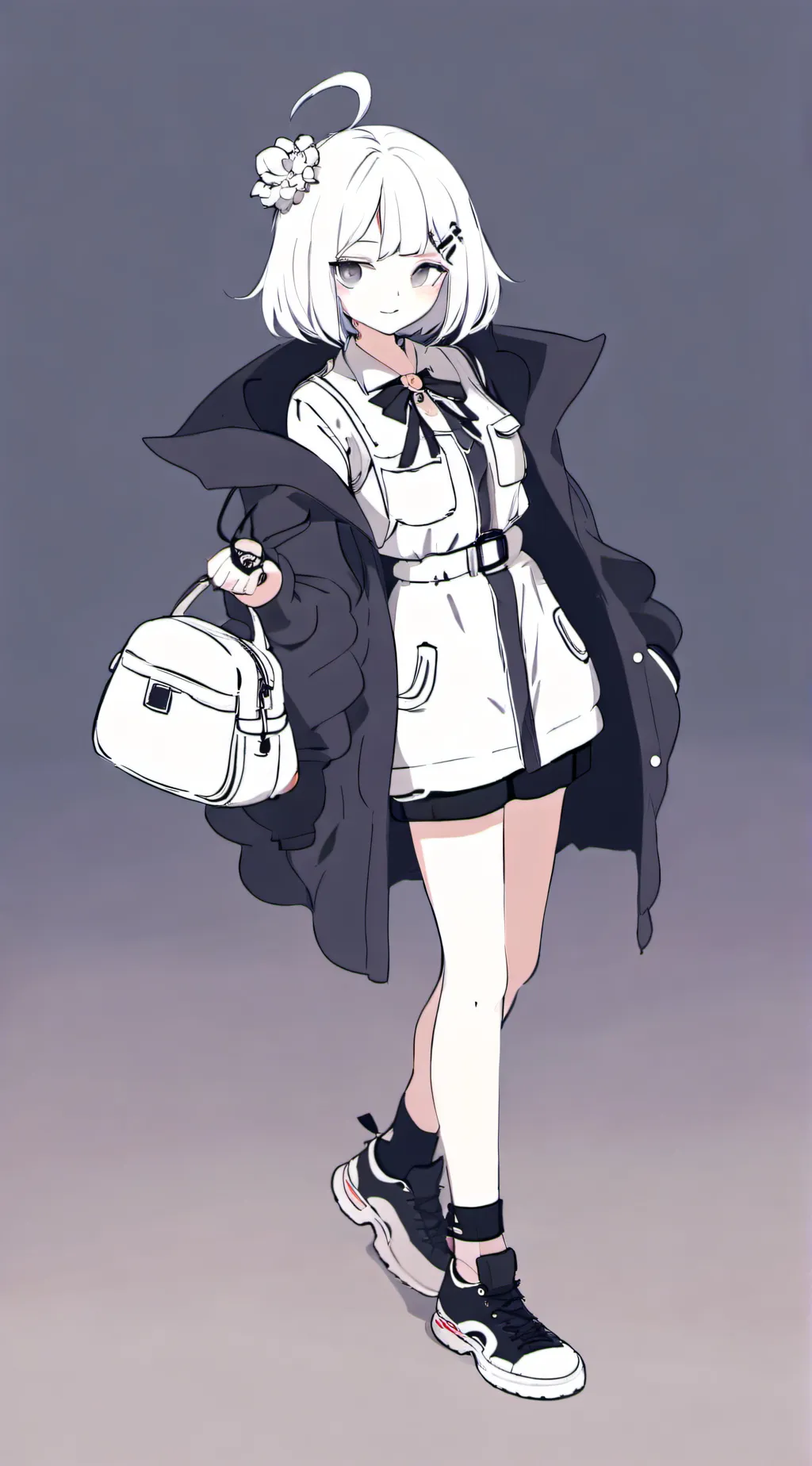 ai character: meme background