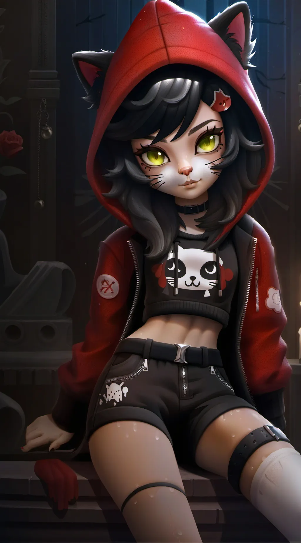 ai character: Miss Kitty background