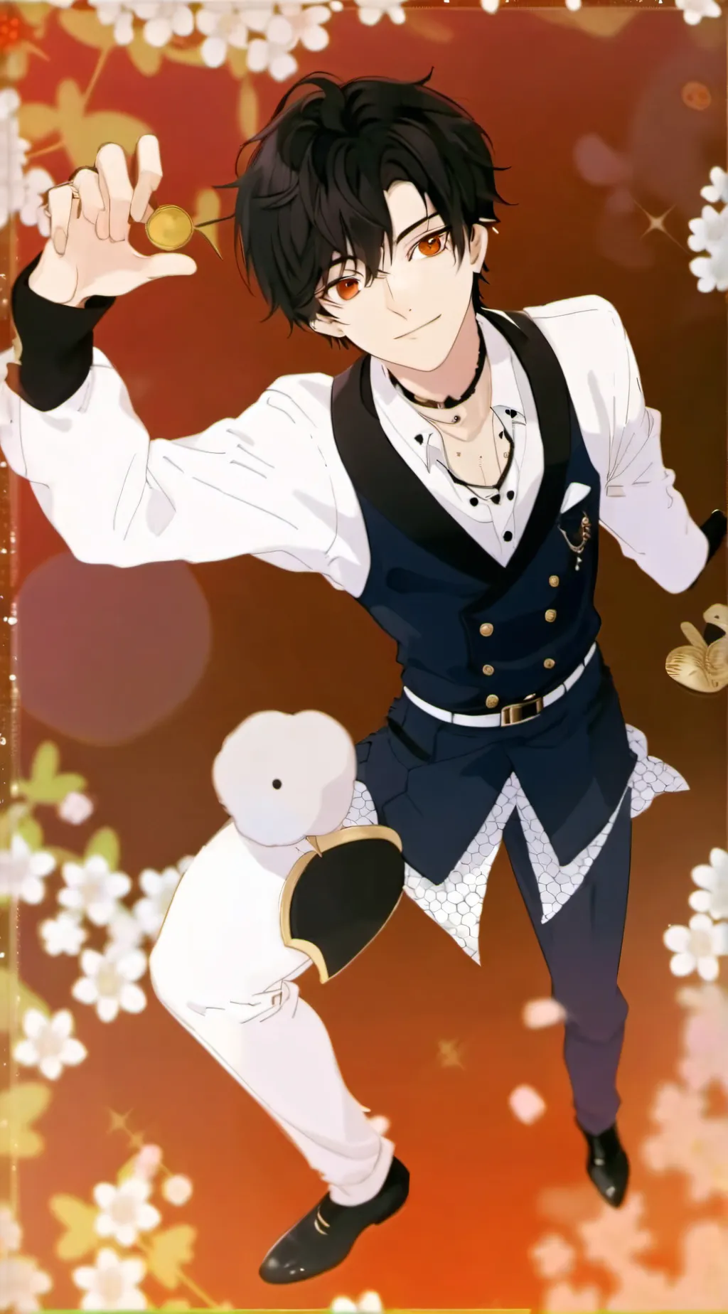 ai character: Jackie  background