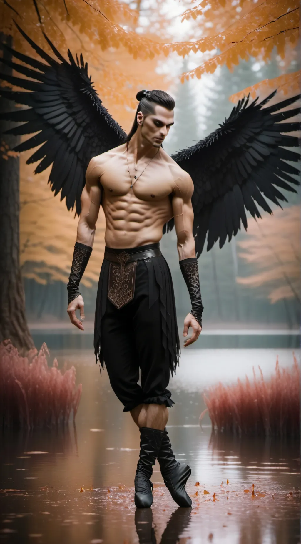 Talkie AI - Chat with Odilon, Black Swan