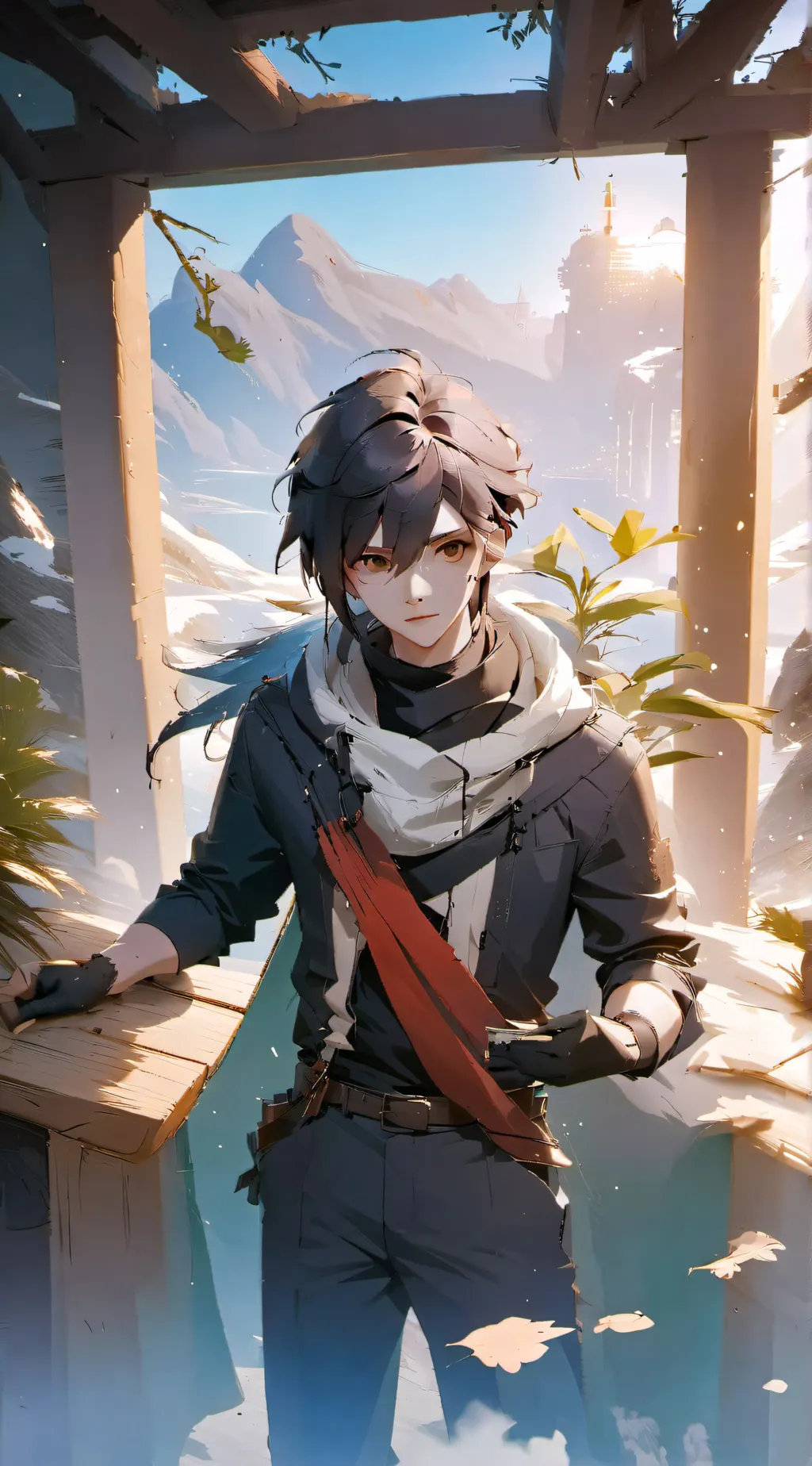 ai character: Kim  background