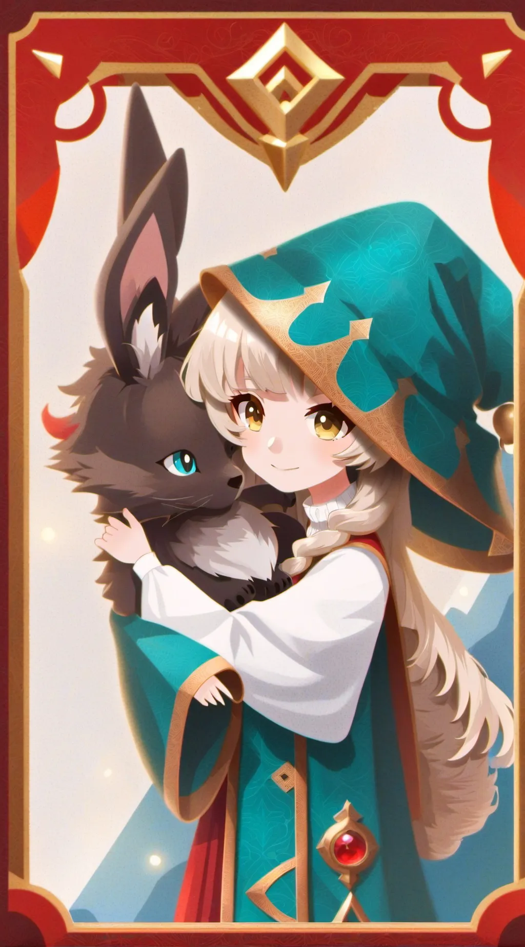 ai character: yyh x ds CHRISMAS! background