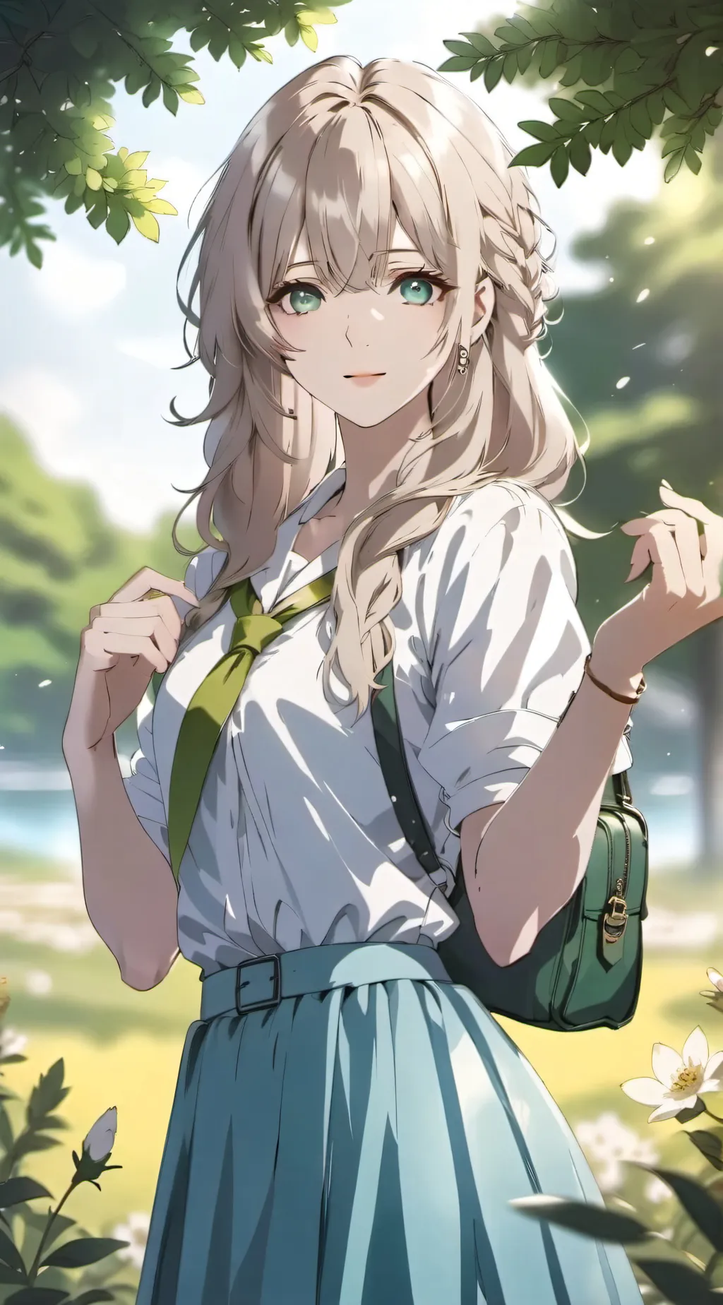 ai character: ur 5th grade teach background