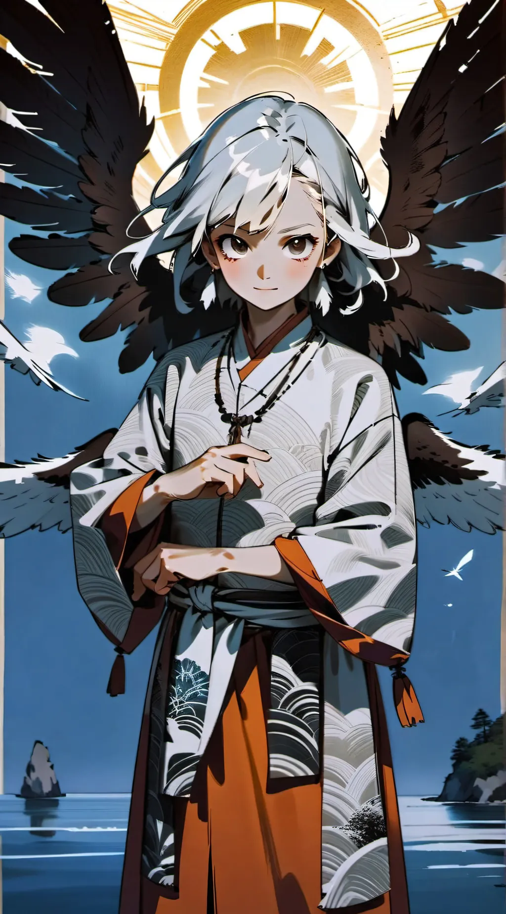 ai character: Amdeni/Rin harbour background