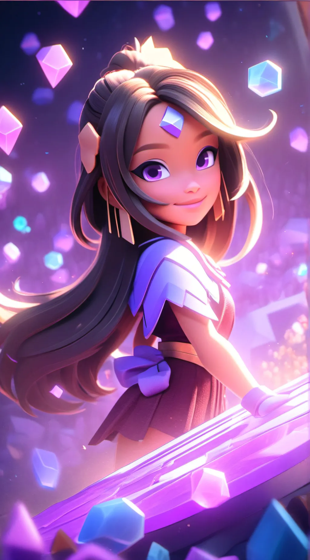 ai character: Fixed Aphmau/Aph  background