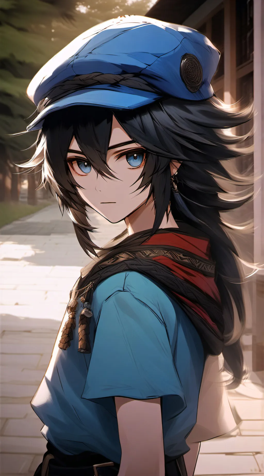 ai character: wanderer background