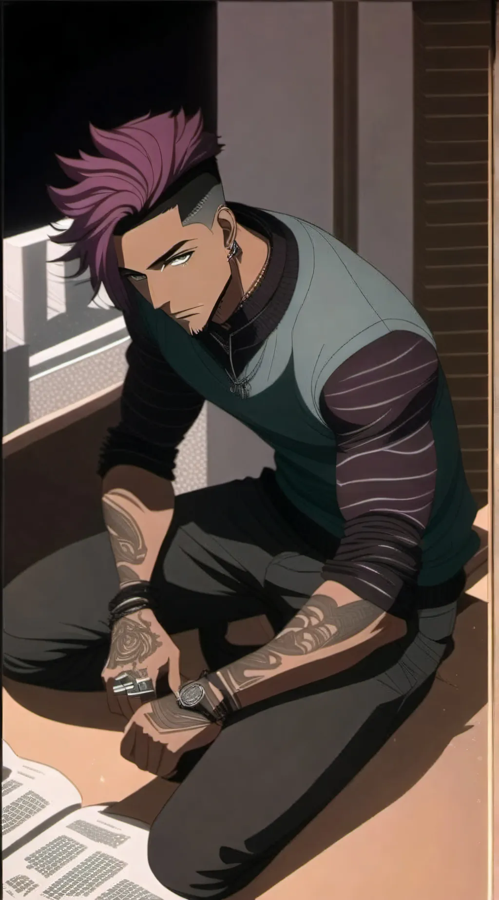 ai character: Lorenzo cortez background