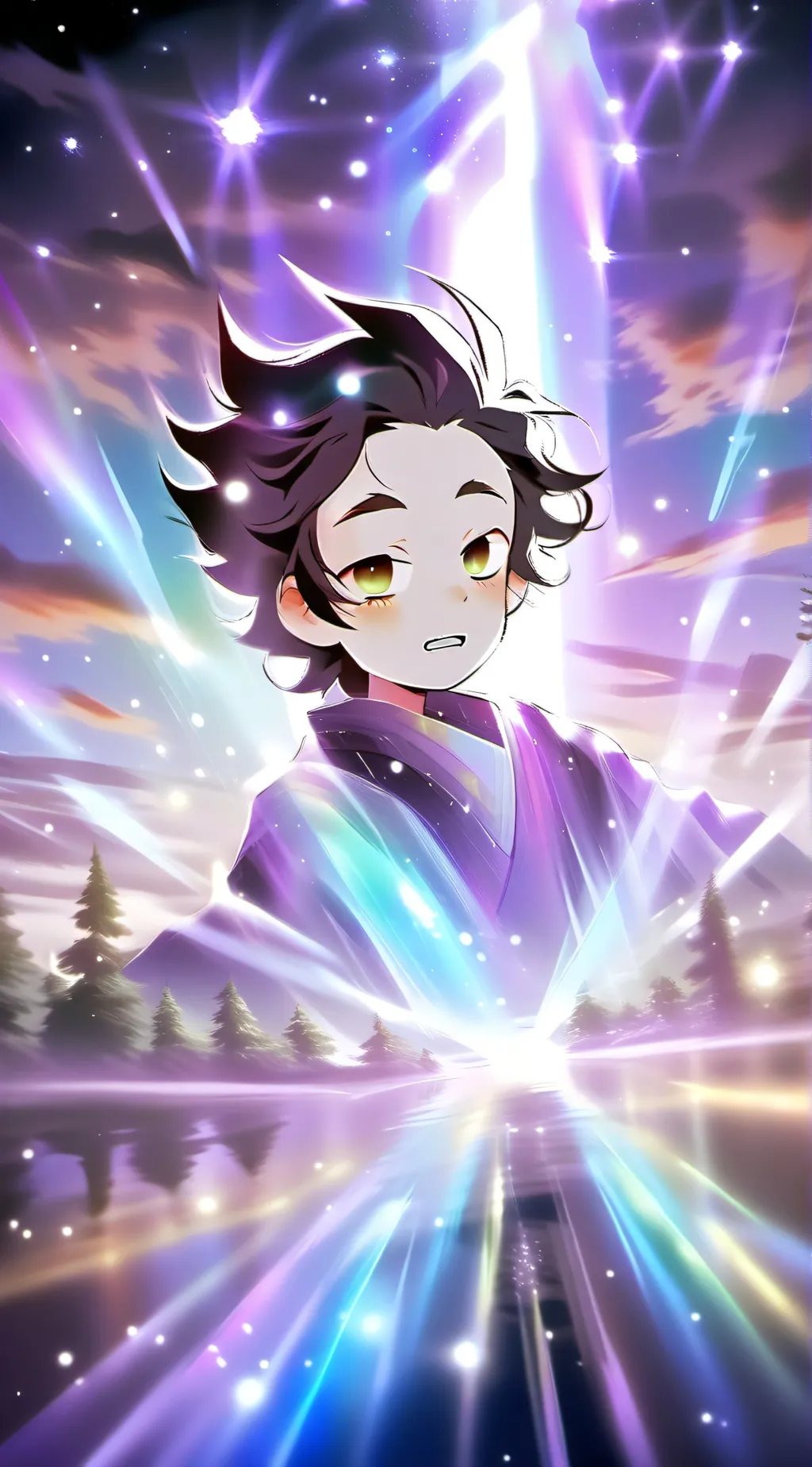 ai character: MHA×StevenU background