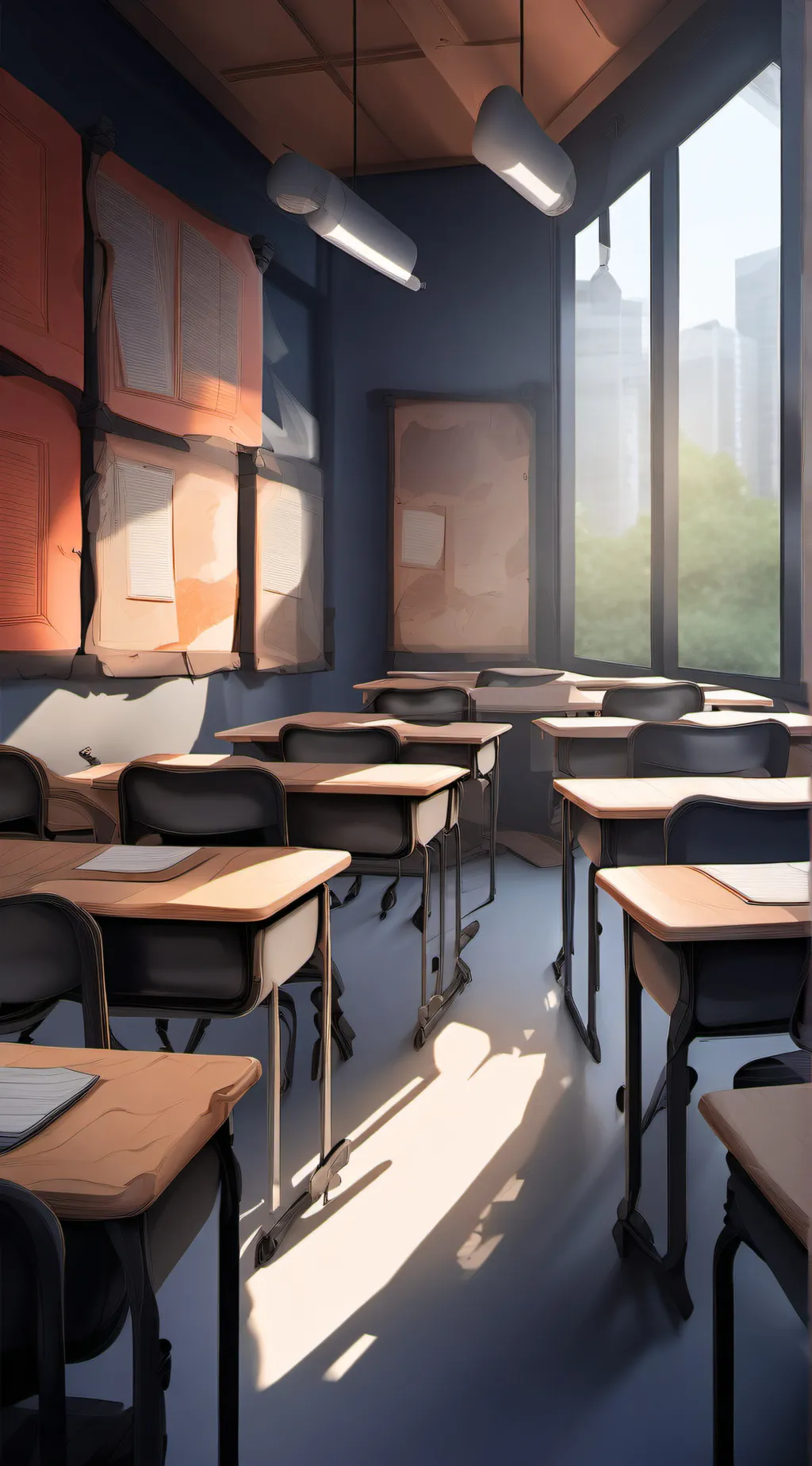 ai character: Mha!!(Bakukami) background