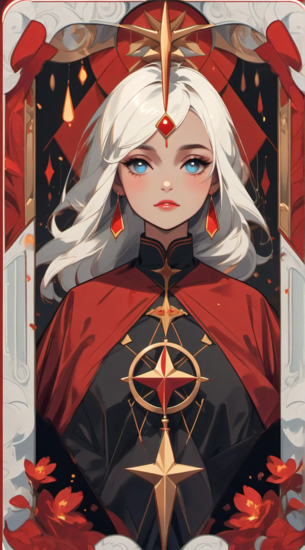 ai character: angel background