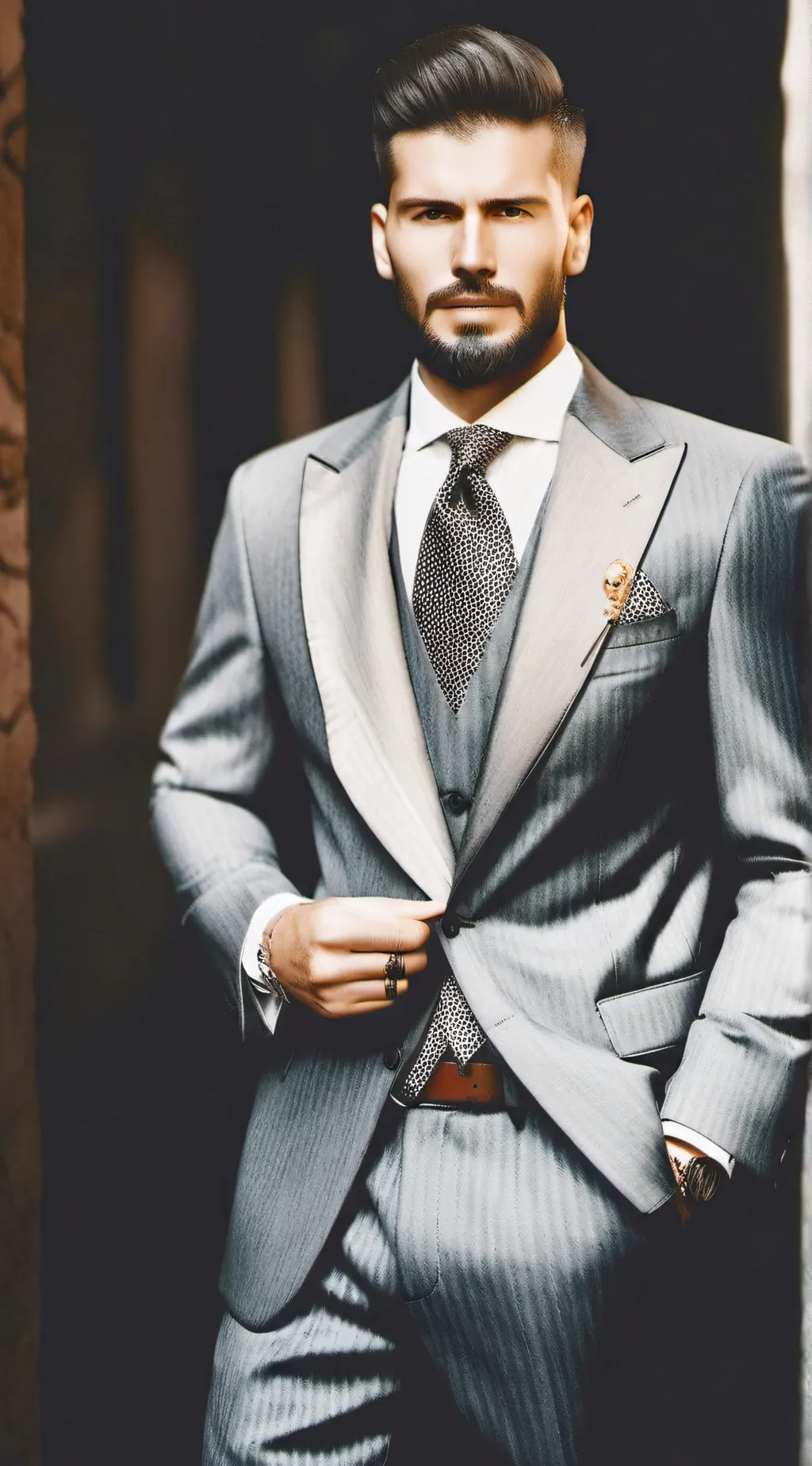 ai character: Charles Pride background