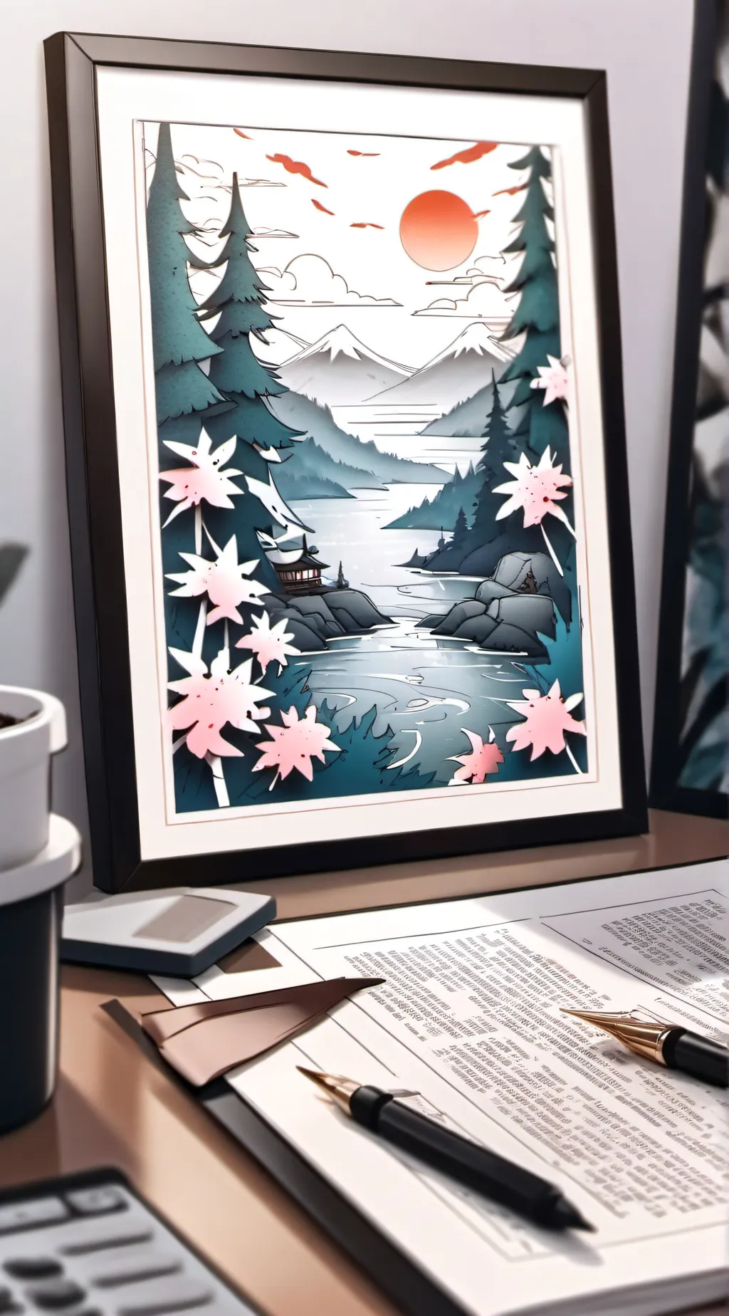 ai character: Inside out 2 background