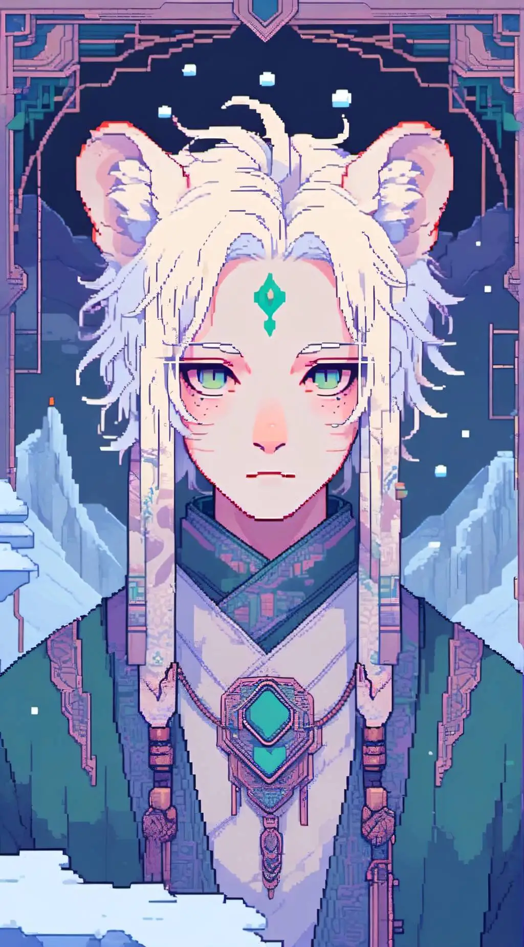 ai character: Acron background