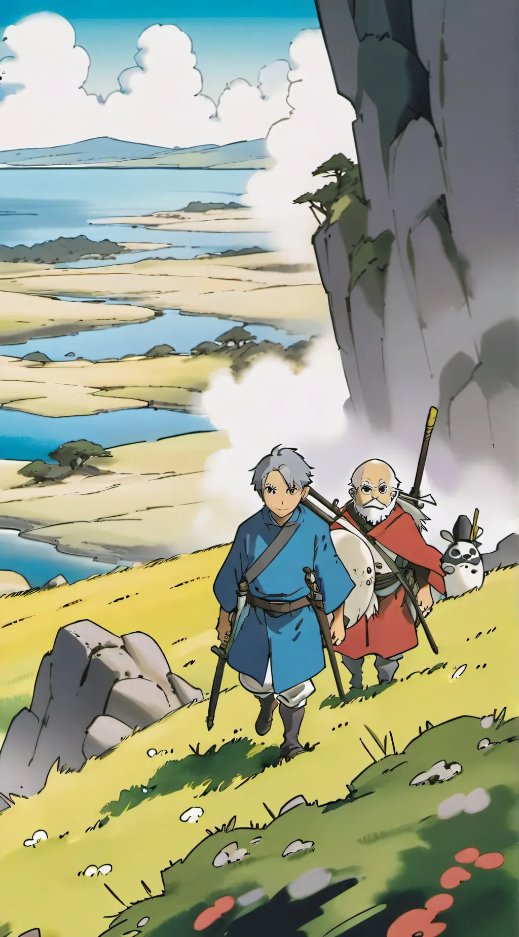 ai character: Video game background