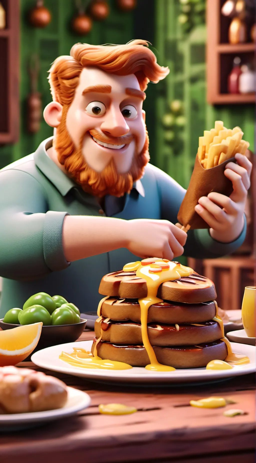 ai character: casoh background