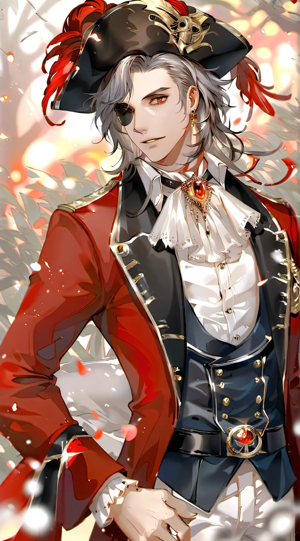 ai character: Osmond  background