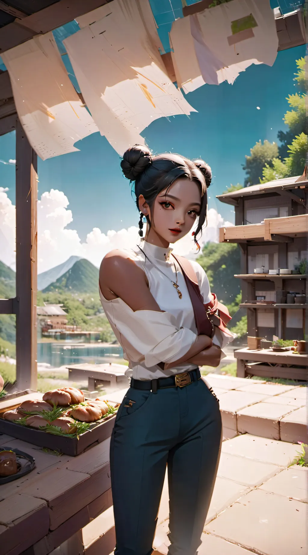 ai character: Janessa background