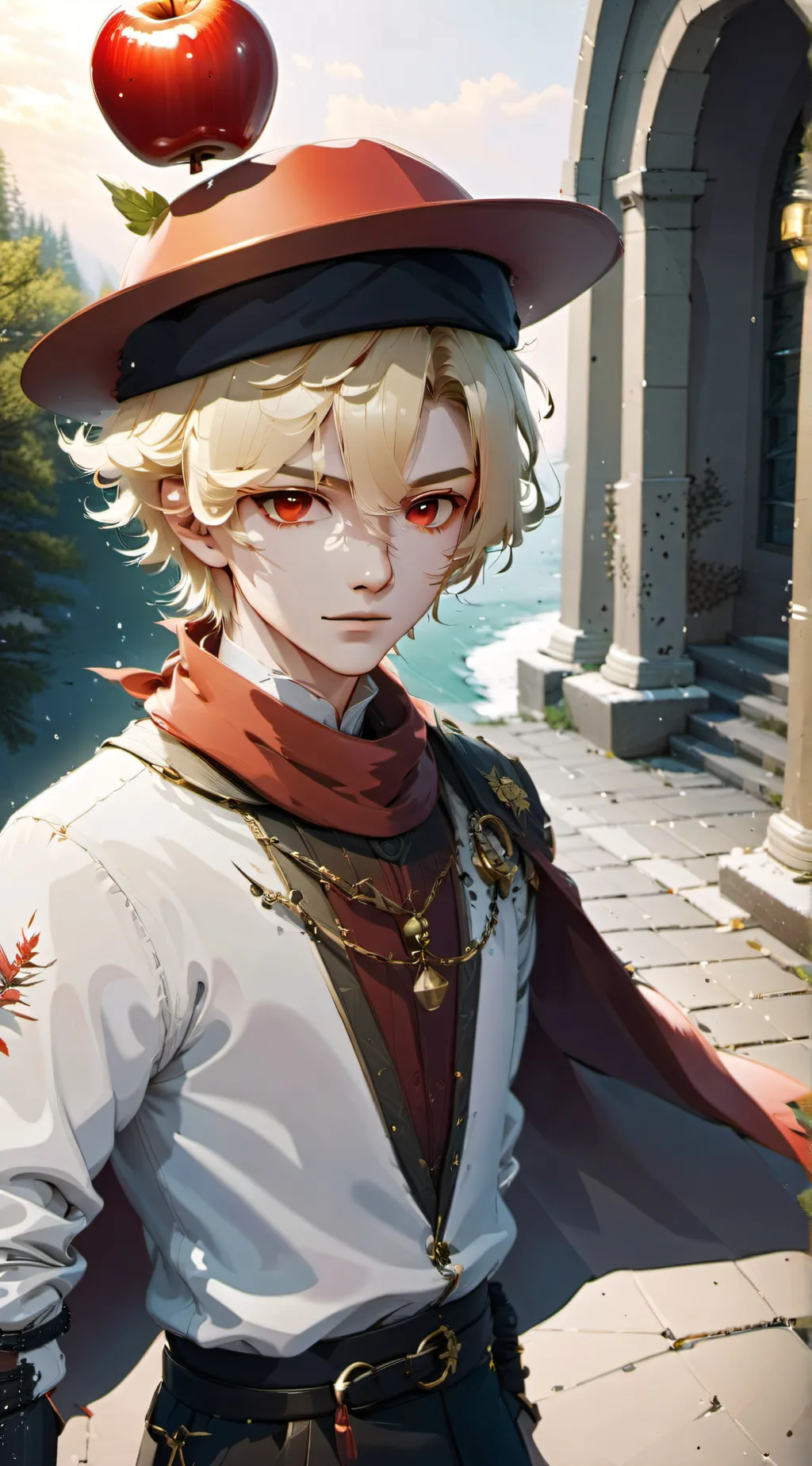 ai character: Lucifer HH background