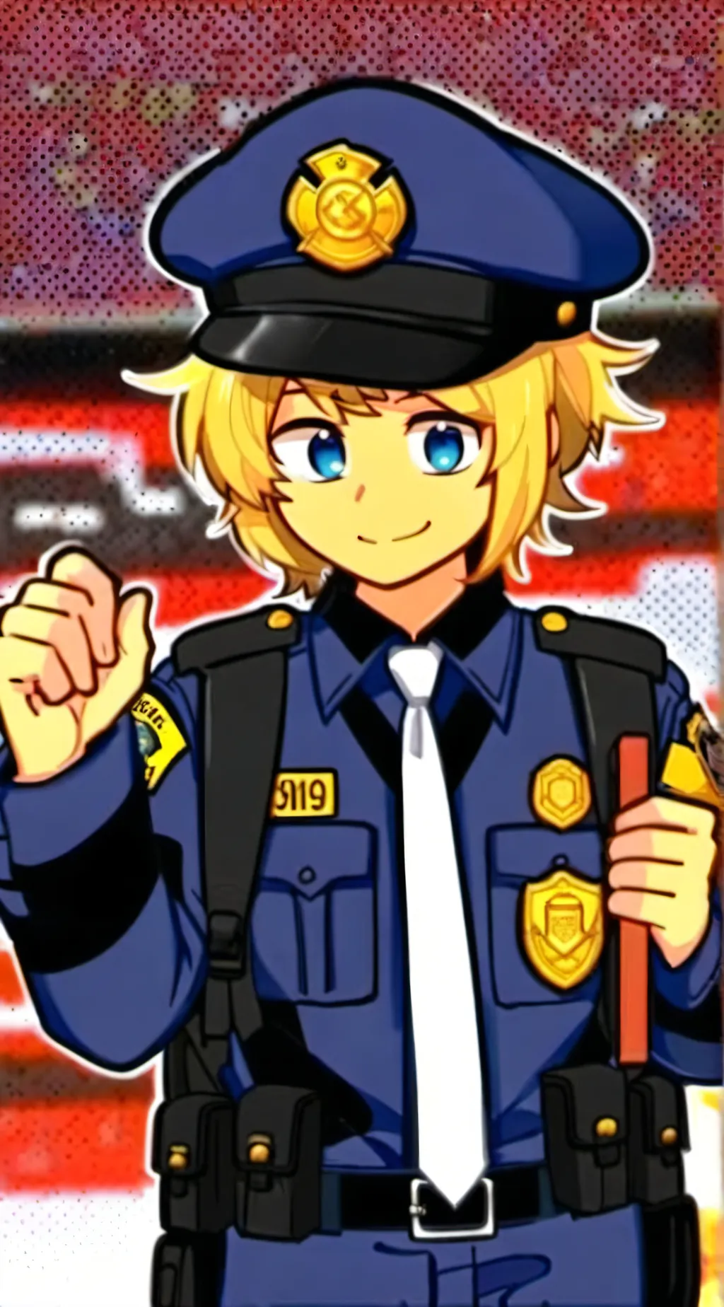 ai character: S.L✨ background