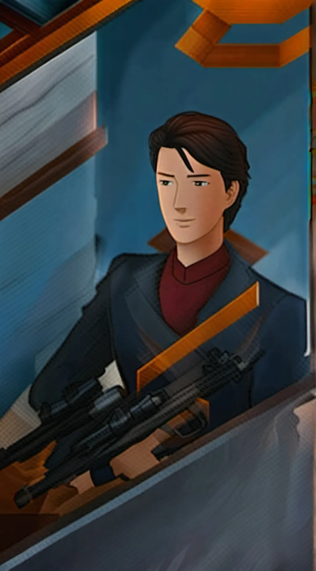 ai character: Tristan St Anthony background