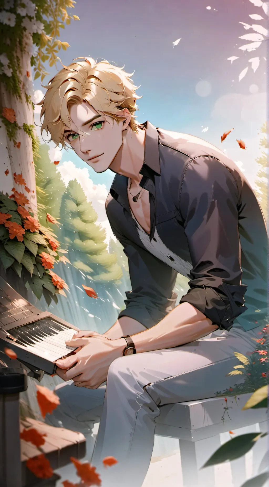 ai character: Louis background