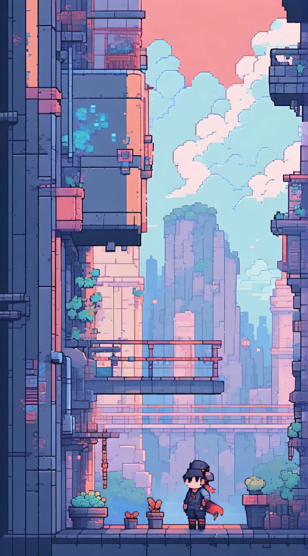 ai character: Circus baby background